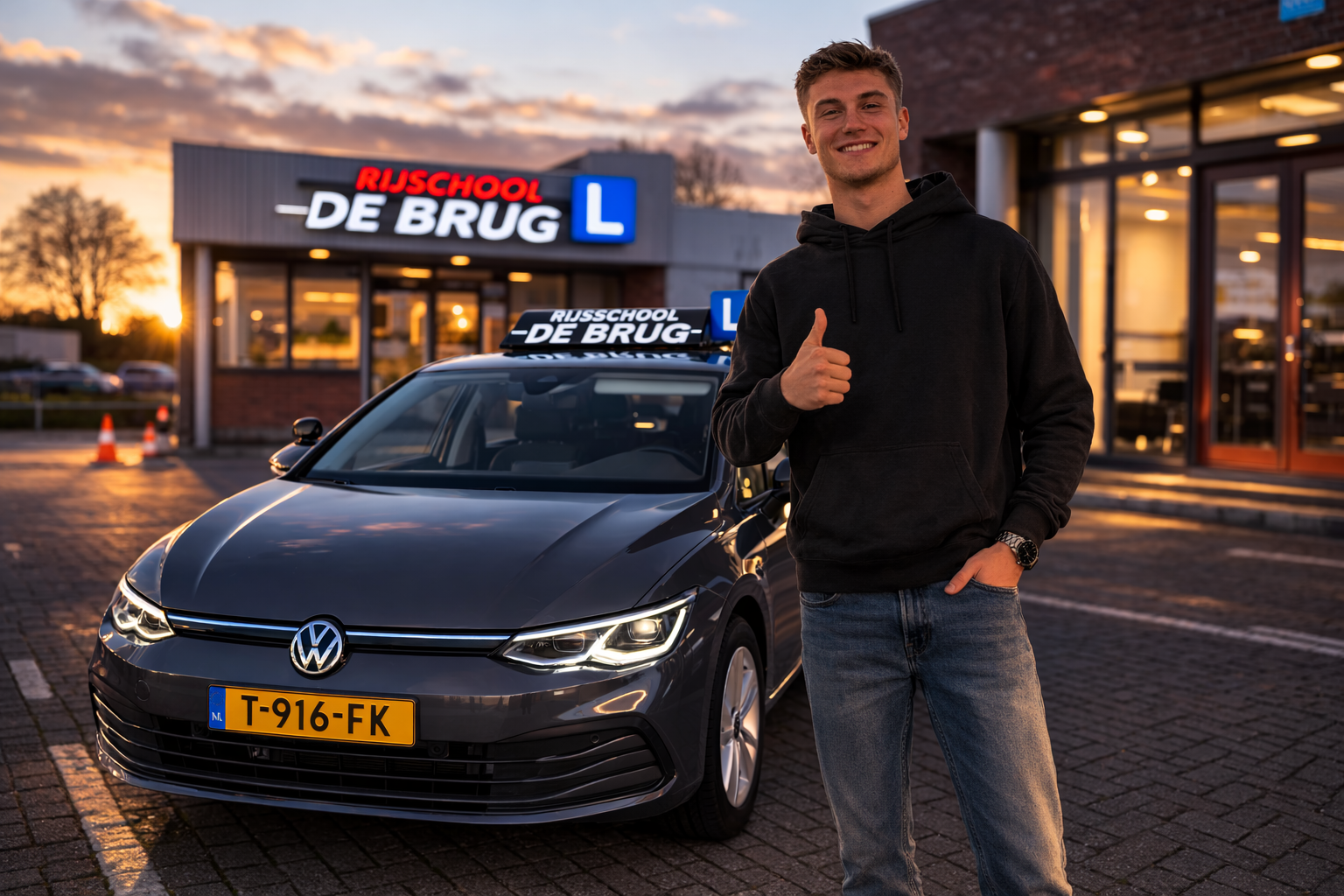 Kandidaat bij Rijschool De Brug